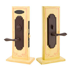Emtek 3533 Octagon Mortise Entry Set - Products