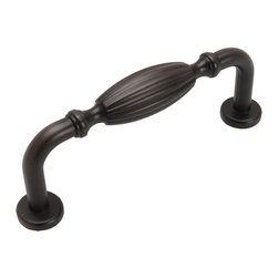 Cosmas - Cabinet Pull, 3" Hole Centers, Oil Rubbed Bronze, Set of 10 - Cabinet And Drawer Handle Pulls
