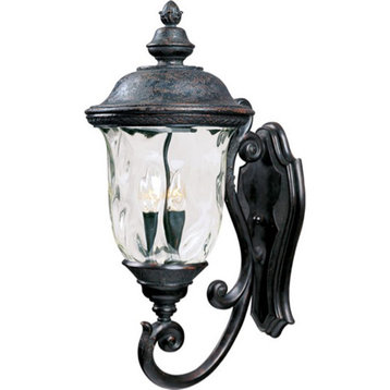Maxim Carriage House VX 3-Light Outdoor Wall Lantern 40424WGOB - Oriental Bronze
