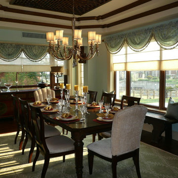 Rooms - Dining rooms - With Antique Chinese Design Elements