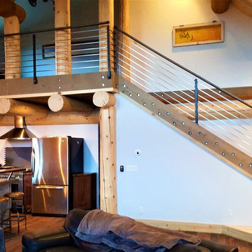Reclaimed Ski Lift Cable Rails