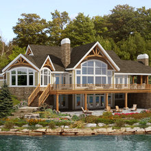 Exterior House Window frame looks