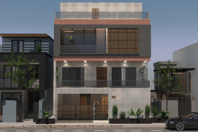 Minimalist exterior home photo in Other