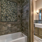 Subway Tile Bathroom - Rustic - Bathroom - New York - by Deep