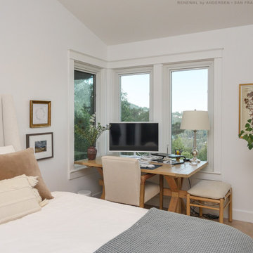 New Windows in Gorgeous Home Office and Bedroom - Renewal by Andersen San Franci