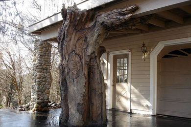 Sculpted Tree, Residential Home