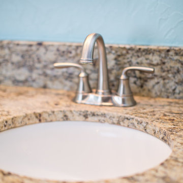 Master Bathroom | Expand and Brighten Shower | Repaint Walls & Ceiling