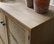 Woven Rattan Wicker 2 Door Accent Storage Cabinet, Nature