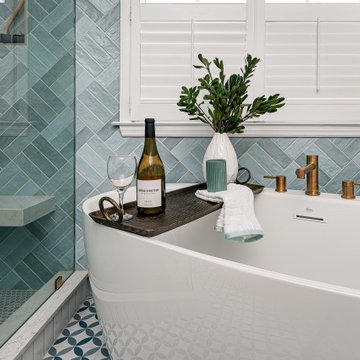 Palm Springs Inspired Bathroom