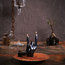 Rock On Hand Candle, Steel