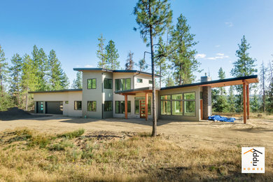 This is an example of a modern home design in Seattle.