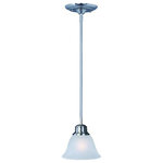 Maxim Lighting - Maxim Lighting 91067FTSN Malaga-One Light Mini Pendant in Transitional style-6 I - Maxim Lighting's commitment to both the residentiaMalaga-One Light Min Satin Nickel Frosted *UL Approved: YES Energy Star Qualified: n/a ADA Certified: n/a  *Number of Lights: 1-*Wattage:60w Incandescent bulb(s) *Bulb Included:No *Bulb Type:Incandescent *Finish Type:Satin Nickel