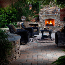 fireplace/outdoor