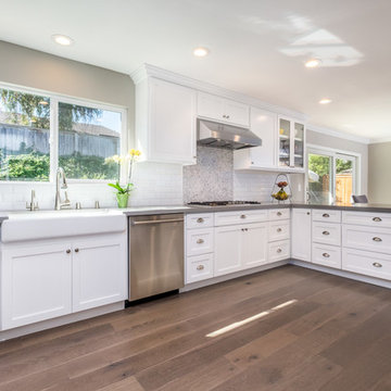 Full Kitchen Remodel with added Fireplace