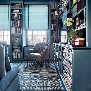 Decorating with Carpets: Studies & Libraries