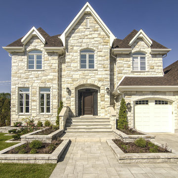 Massive paver construction