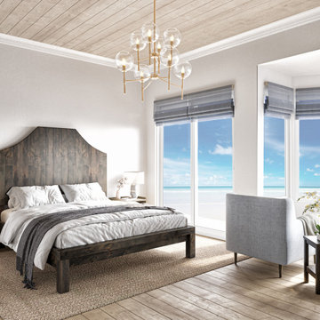 Megan Hardwood Bed