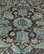 100% Wool Blue Cast Persian Bakhtiari Overdyed, Hand-Knotted Rug