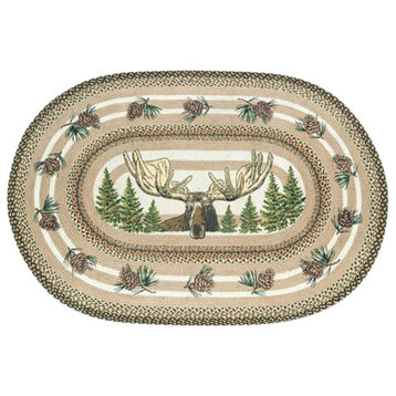 Bull Moose Oval Patch 20"x30"