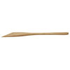 Solid Maple Wood Large Flat Spatula Cooking Spoon Antique Style USA Made Scraper, Large (11.5" X 2.75")