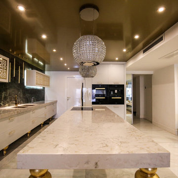 Neoclassic Kitchen Cabinet Design