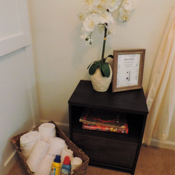 Staged Guest Bedroom/Utility room