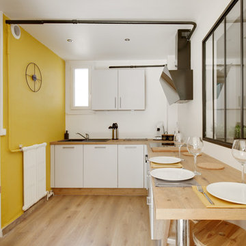 renovation complete d'un appartement/cuisine