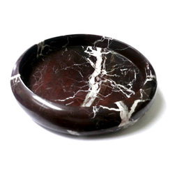 7" Handcrafted Marble Bowl - Vases