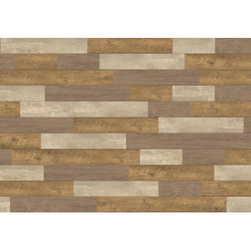 4-1/2"x48" PVC Accent Planks, Mixed Colors, Set of 10