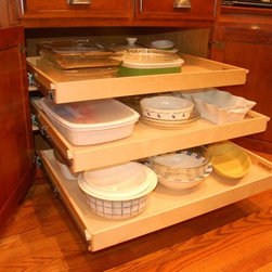 Kitchen Roll Out Shelves - Kitchen Drawer Organizers