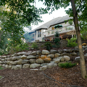 It All Starts with the Boulder Retaining Wall