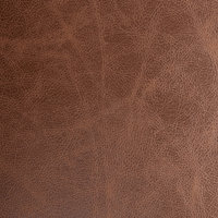 Tufted Armless Accent Chair, Multiple Colors , Brown Faux Leather Without Pintuck