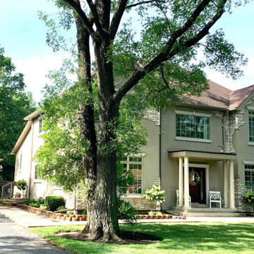 Mediterranean Home Front Landscaping
