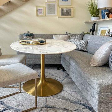 Elegant Living and Dining Room