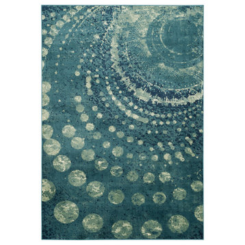 Safavieh Constellation Vintage CNV749 Rug, Turquoise/Multi, 8' X 11'2"