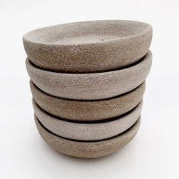 Hand-Carved Limestone Soap Dish - Soap & Lotion Dispensers