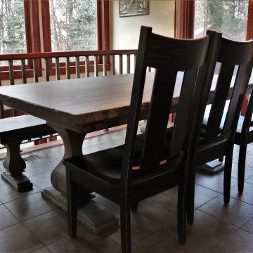 Belly Pedestal Tables