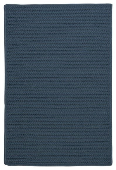 Simply Home Solid Rug, Lake Blue, 7'x9', 7'x9' - Contemporary - Outdoor ...