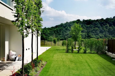 Esempio di un giardino minimalista
