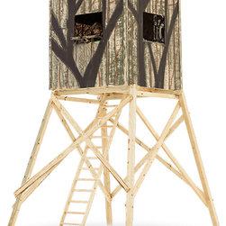 The Full Draw Elevated Hunting Blind - Outdoor Structures