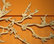 Extra Large 51" Tree Branch Metal Wall Art, Cream White Cottage Distressed