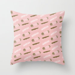 Cake, Cake, and Cake Throw Pillow by Vicky Webb - Decorative Pillows