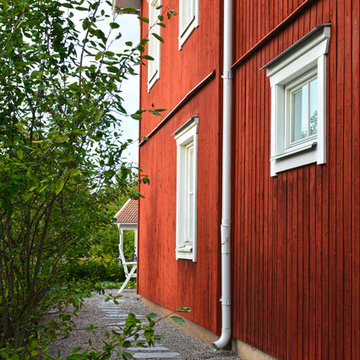 SOLLENTUNA STOCKHOLM klassisk trädgård med varm och enkel känsla