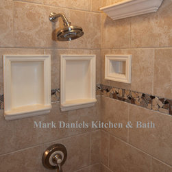 Mark Daniels Bathroom Ceramics - Recessed Bathroom Tile Niches - Tile