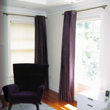 Grommet Top Draperies with Metal Hardware