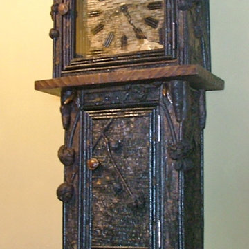 Rustic wall clock