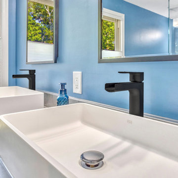 Transitional Primary Bathroom Design Lorton, VA