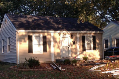 Inspiration for a timeless exterior home remodel in Louisville