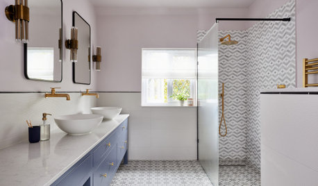 Room Tour: An Elegant En Suite Bathroom With a Luxe Vanity Unit