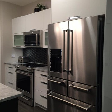 High Gloss White Kitchen
